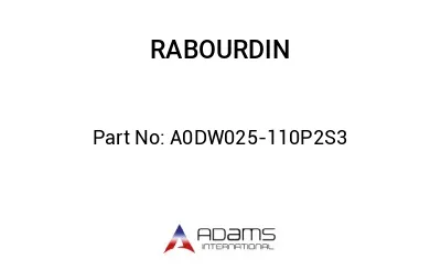 A0DW025-110P2S3