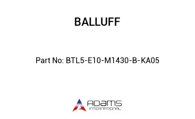 BTL5-E10-M1430-B-KA05									 BTL5-E10-M1430-B-KA05