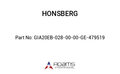 GIA20EB-028-00-00-GE-479519 GIA20EB-028-00-00-GE-479519
