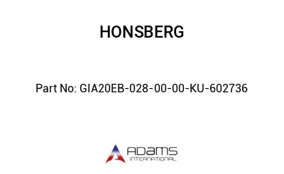 GIA20EB-028-00-00-KU-602736 GIA20EB-028-00-00-KU-602736