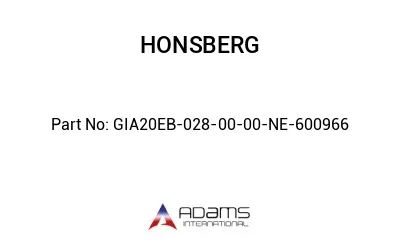 GIA20EB-028-00-00-NE-600966 GIA20EB-028-00-00-NE-600966